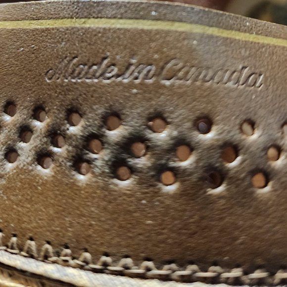 VTG Royal Stetson Fine Straw Hat Pinch Front Fedora Long Oval Made in Canada - Picture 13 of 13